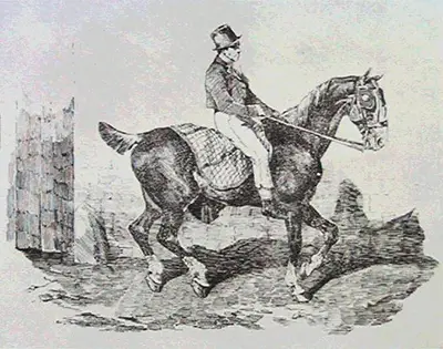 Horse Carriage Theodore Gericault